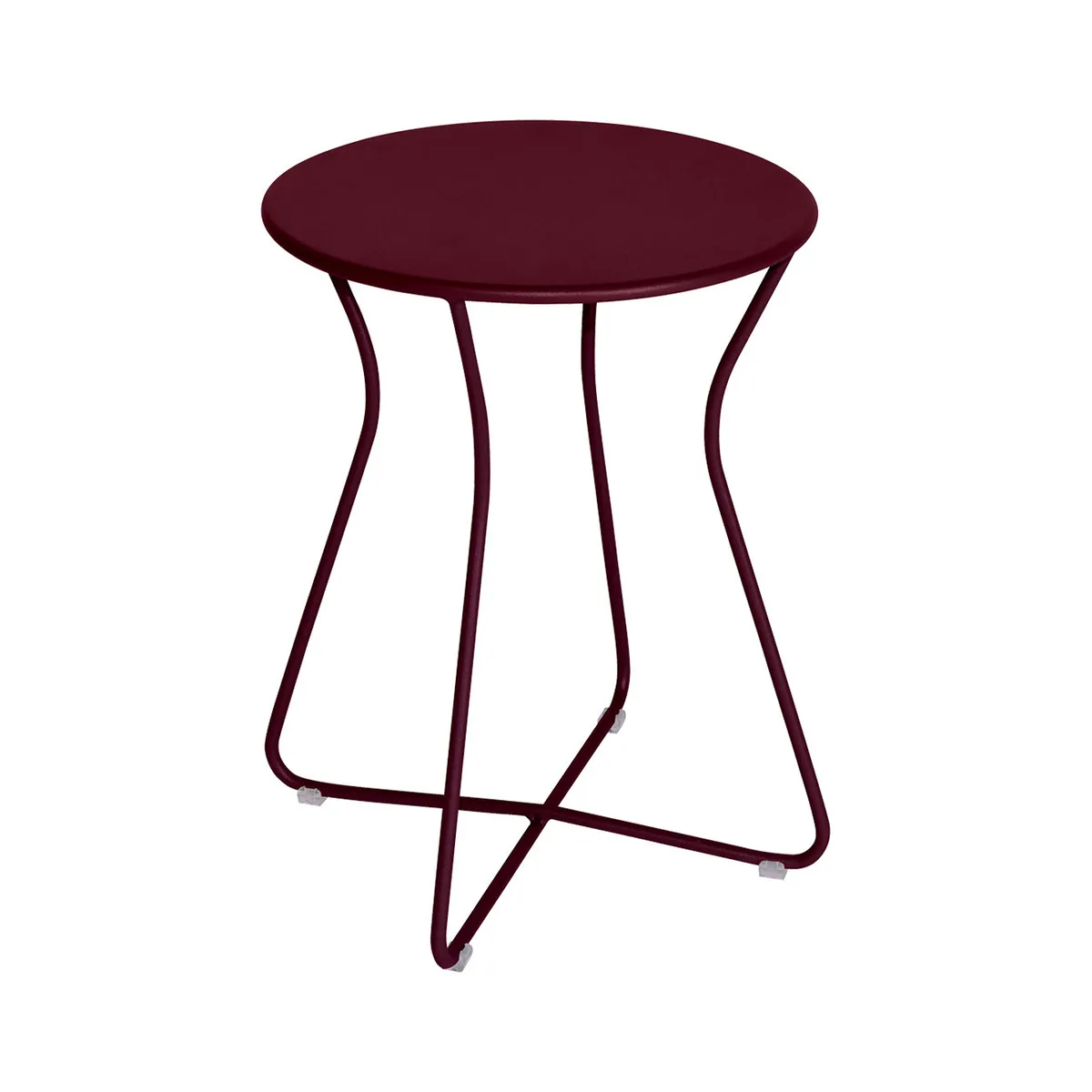Hocker Cocotte - Violett - Stahl - Designer Studio Fermob von Fermob – Produktfoto