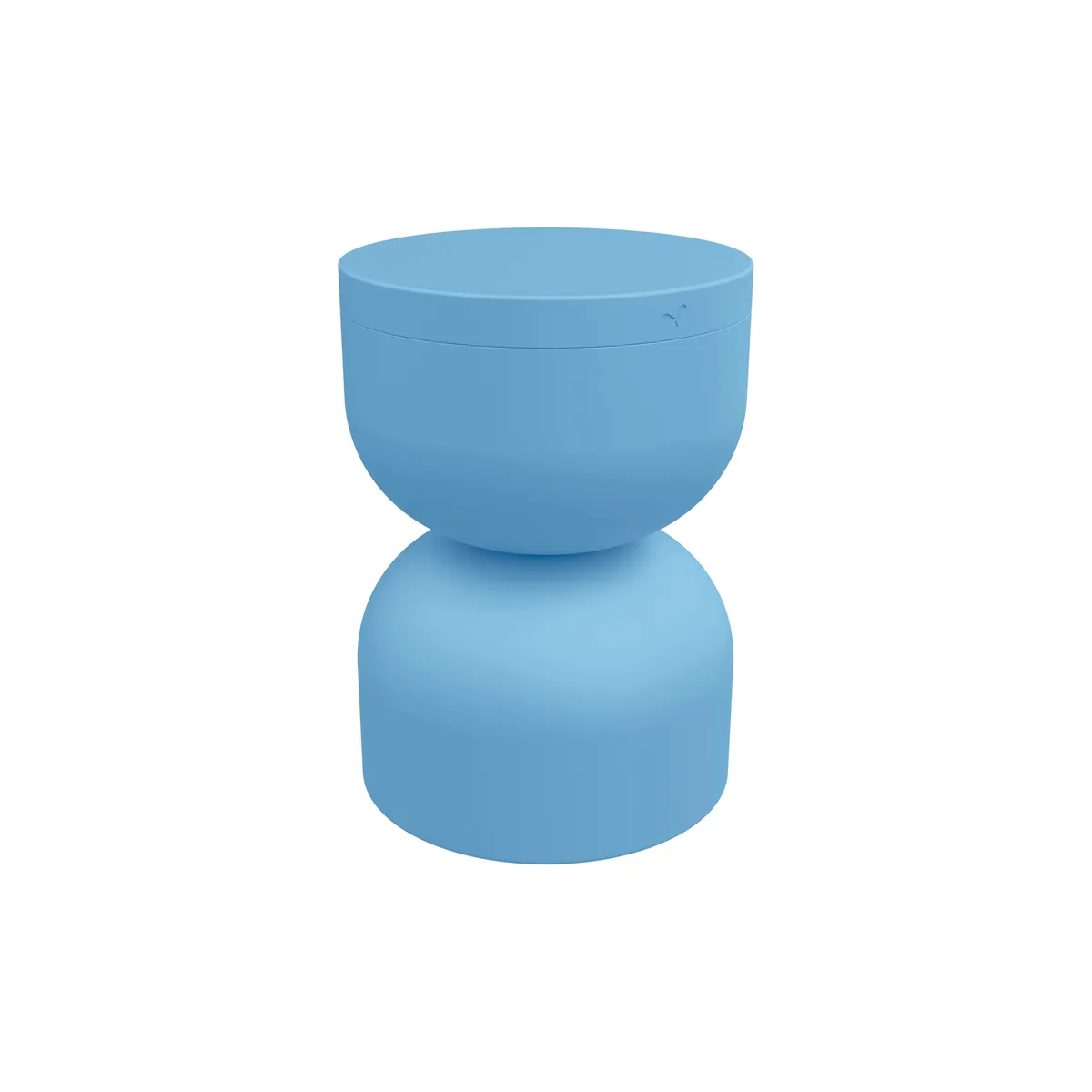 Hocker Piapolo - Blau - Aluminium - Designer Tristan Lohner von Fermob – Produktfoto