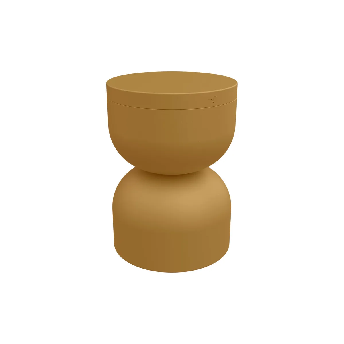 Hocker Piapolo - Gelb - Aluminium - Designer Tristan Lohner de Fermob – photo du produit