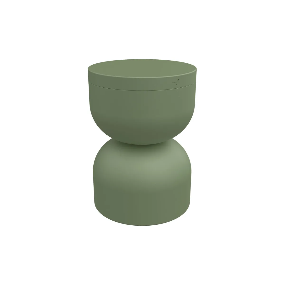 Hocker Piapolo - Grün - Aluminium - Designer Tristan Lohner von Fermob – Produktfoto