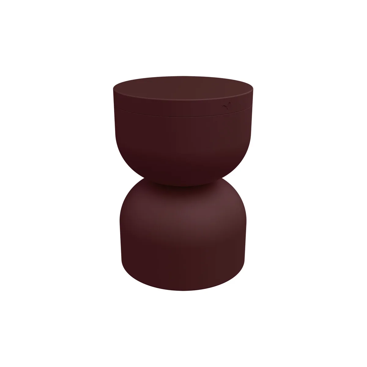 Hocker Piapolo - Violett - Aluminium - Designer Tristan Lohner von Fermob – Produktfoto