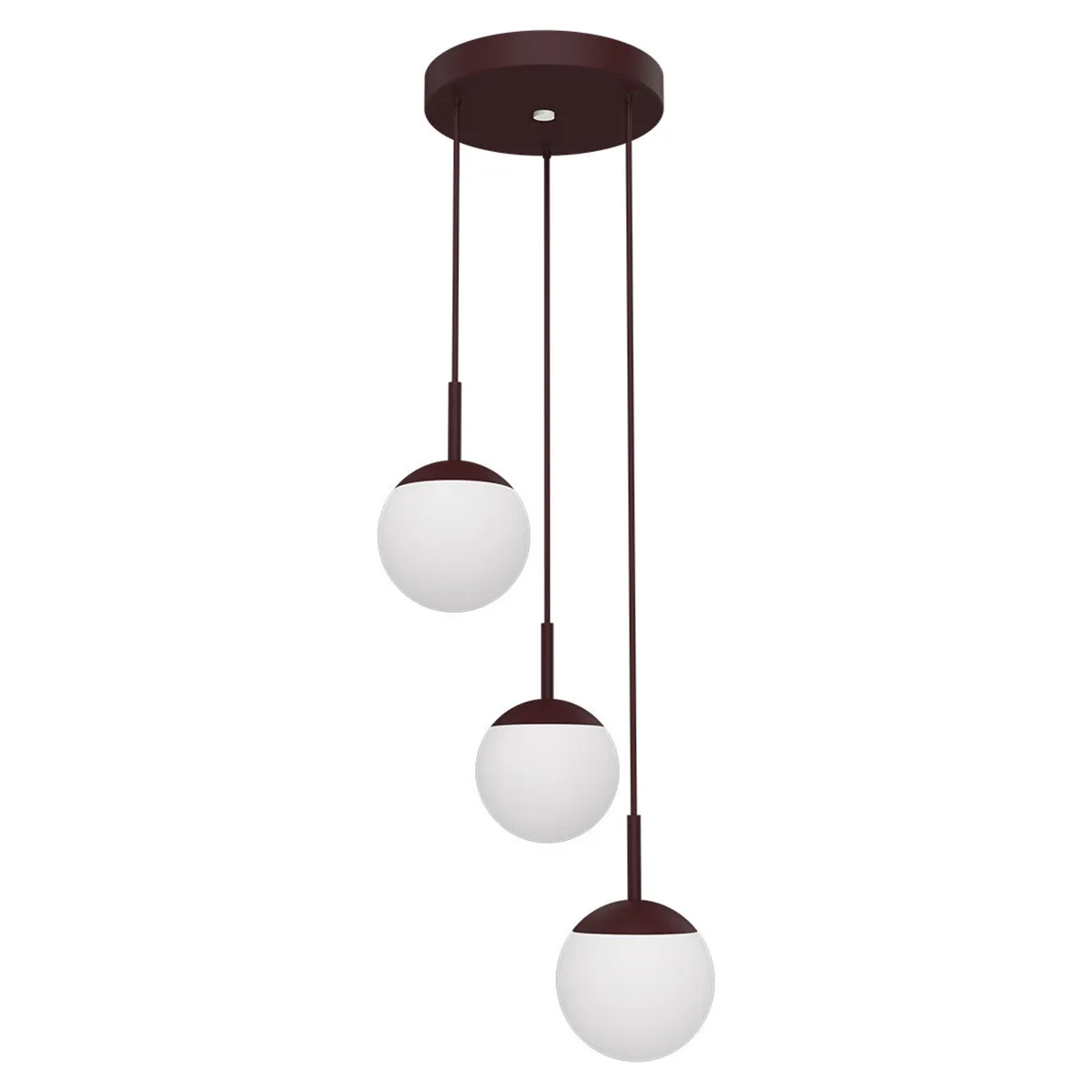 Intelligente Lampe Mooon - Violett - Aluminium - Designer Tristan Lohner de Fermob – photo du produit