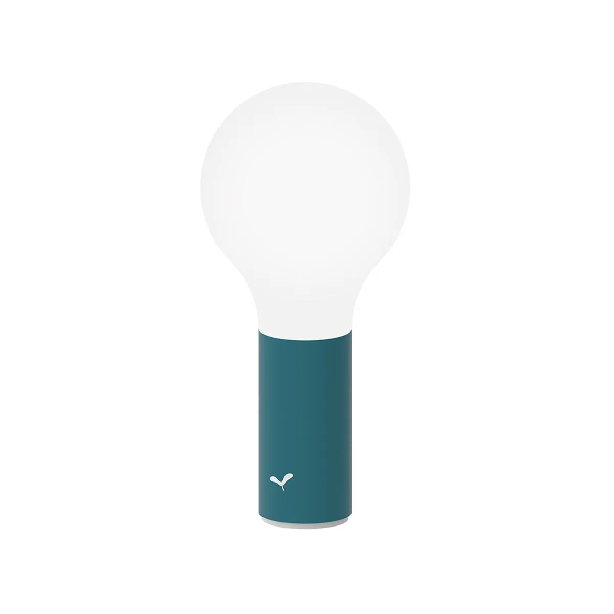 Kabellose, wiederaufladbare Außenlampe Aplô - Blau - Aluminium - Designer Tristan Lohner by Fermob – product photo