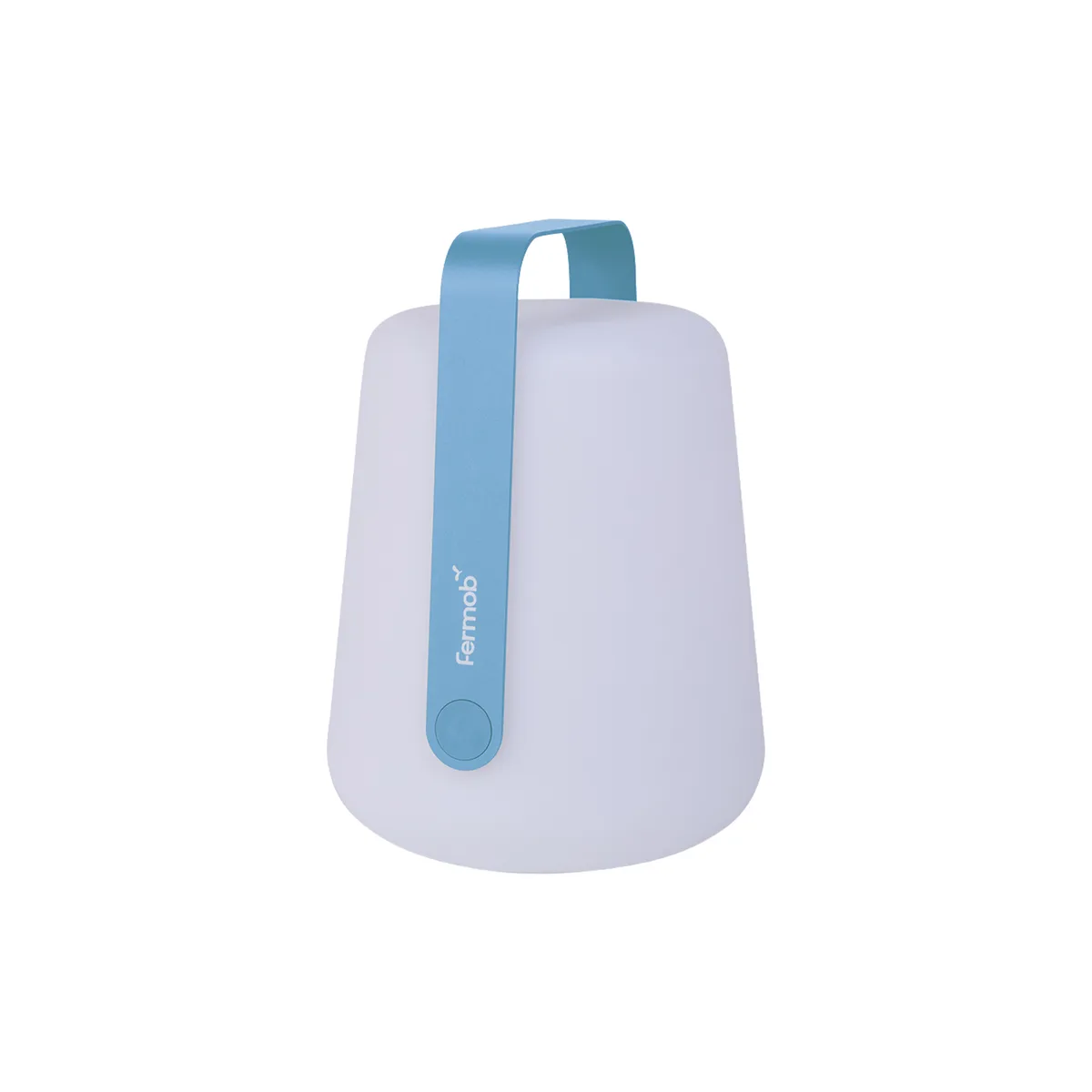 Kabellose, wiederaufladbare Außenlampe Balad - Blau - Polyäthylen - Designer Tristan Lohner van Fermob – productfoto