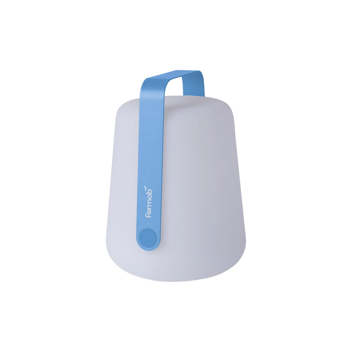 Kabellose, wiederaufladbare Außenlampe Balad - Blau - Polyäthylen - Designer Tristan Lohner van Fermob – productfoto