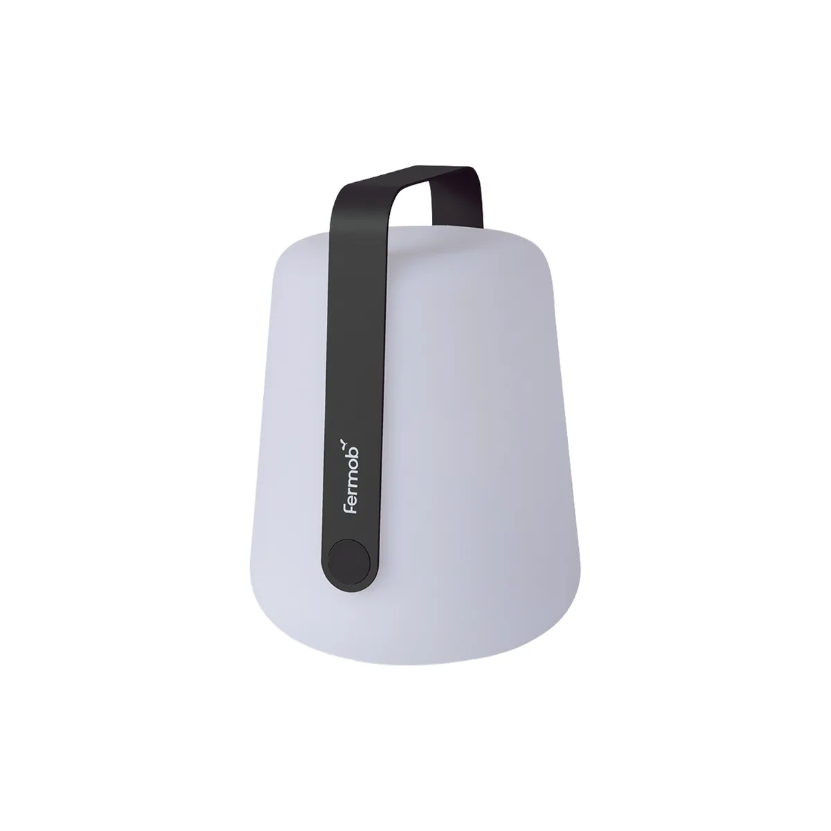 Kabellose, wiederaufladbare Außenlampe Balad - Grau - Polyäthylen - Designer Tristan Lohner van Fermob – productfoto