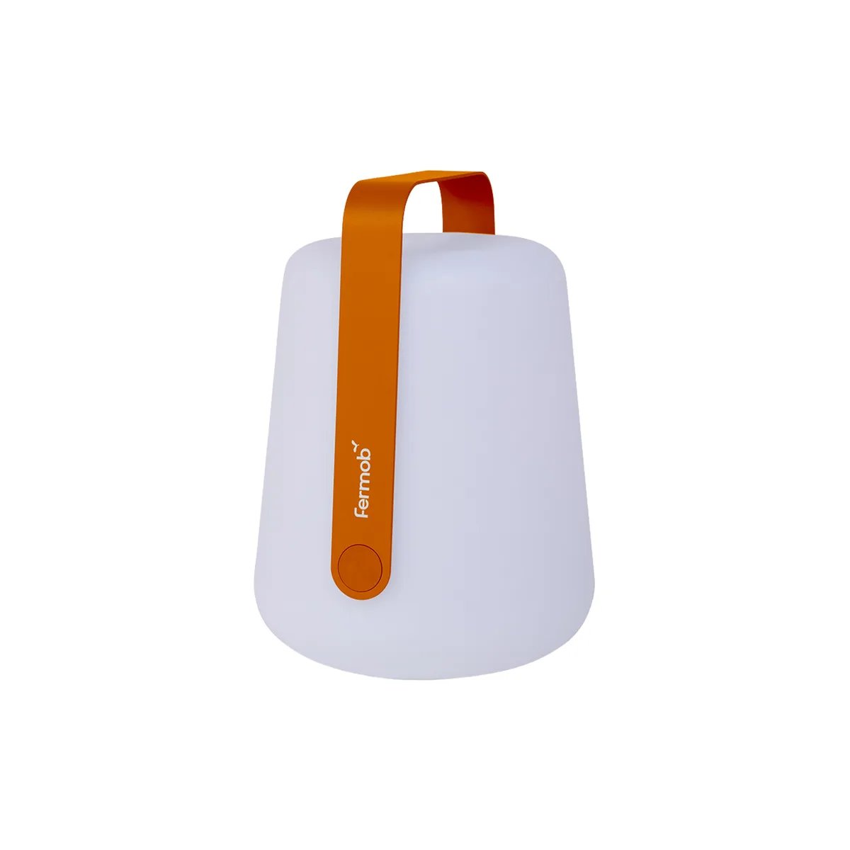 Kabellose, wiederaufladbare Außenlampe Balad - Orange - Polyäthylen - Designer Tristan Lohner de Fermob – photo du produit
