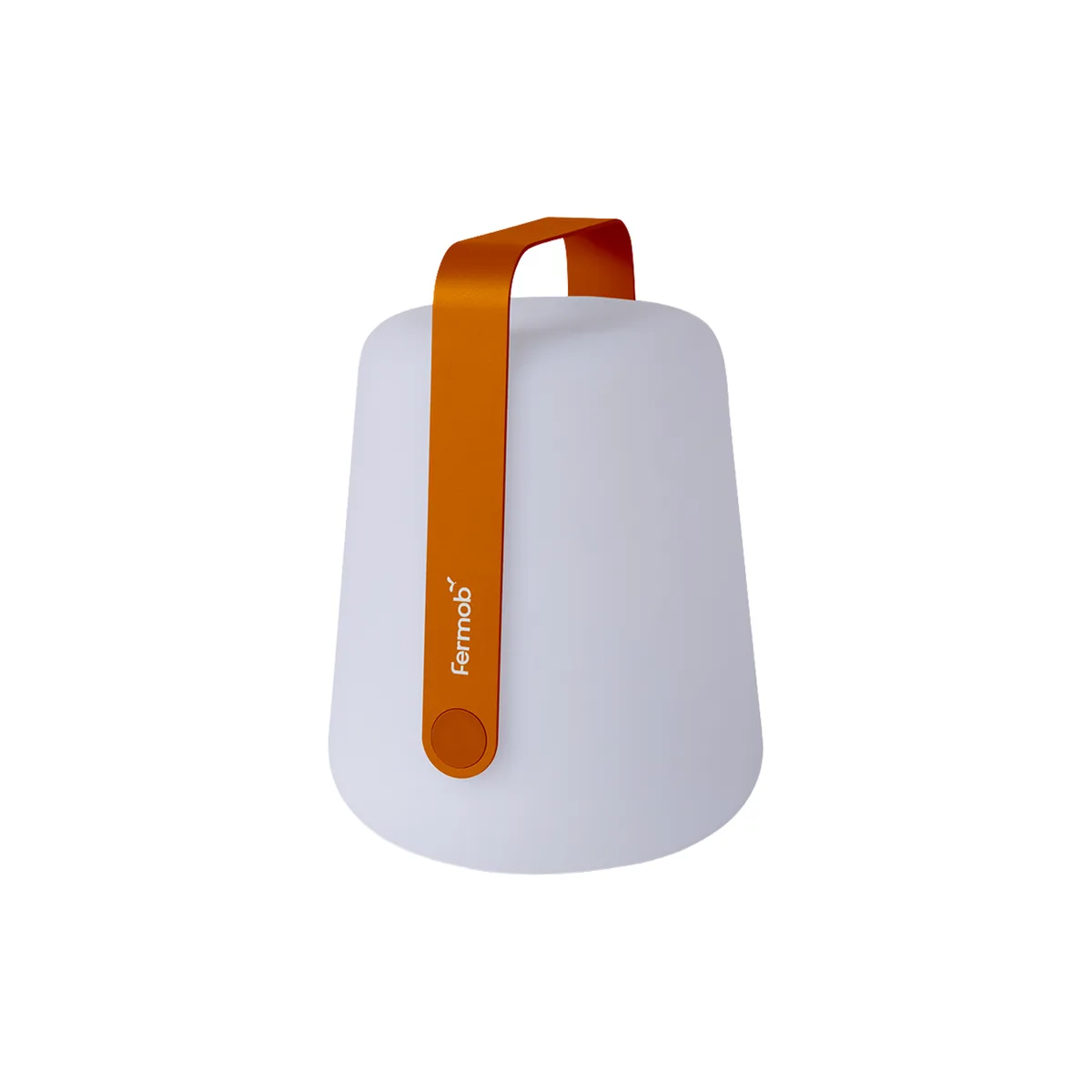 Kabellose, wiederaufladbare Außenlampe Balad - Orange - Polyäthylen - Designer Tristan Lohner van Fermob – productfoto