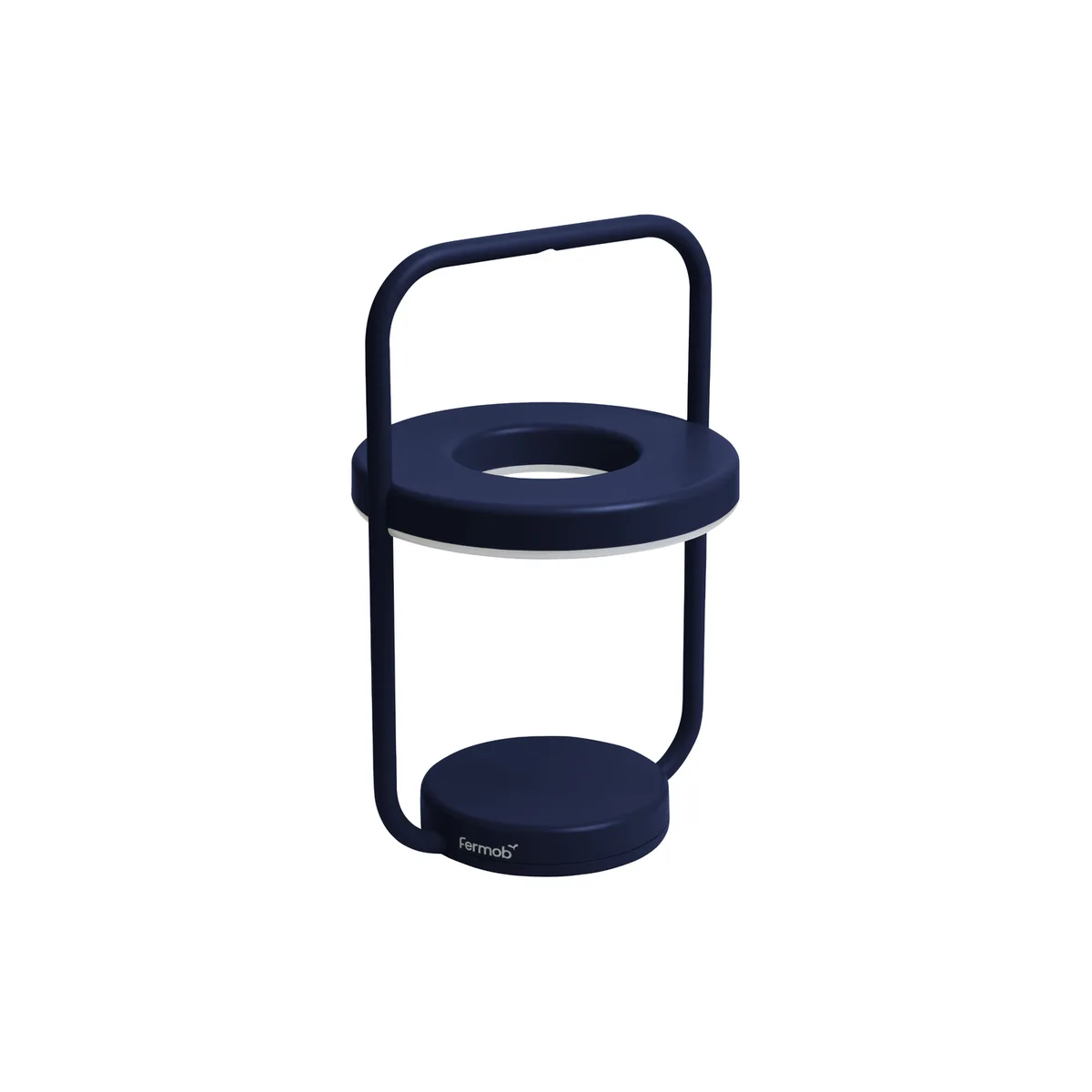 Kabellose, wiederaufladbare Außenlampe Ulli - Blau - ABS - Designer Studio Fermob de Fermob – photo du produit