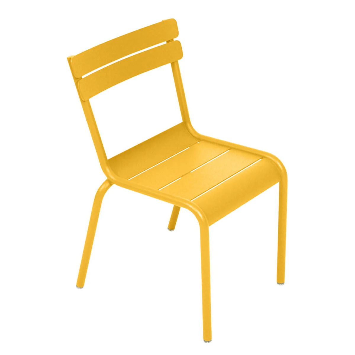 Kinderstuhl Kids - Gelb - lackiertes Aluminium - Designer Frédéric Sofia von Fermob – Produktfoto