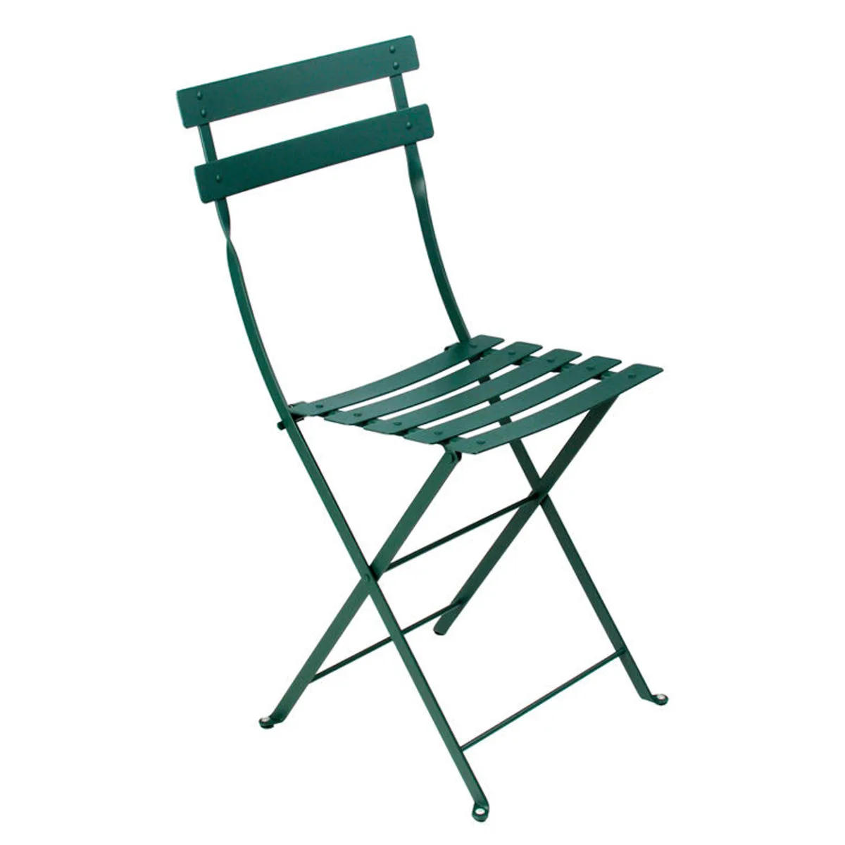 Klappstuhl Bistro - Grün - lackierter Stahl - Designer Studio Fermob von Fermob – Produktfoto