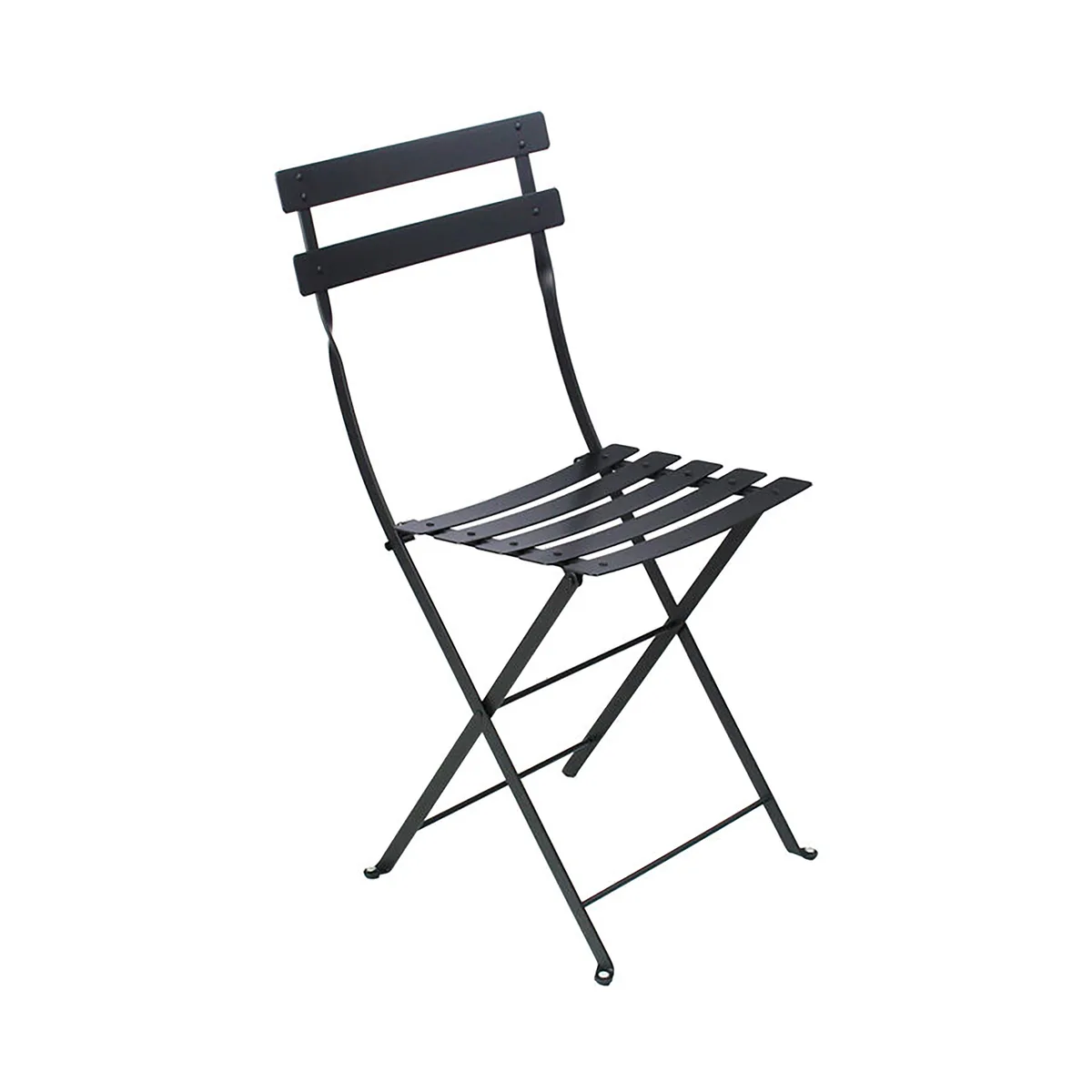 Klappstuhl Bistro - Schwarz - lackierter Stahl - Designer Studio Fermob von Fermob – Produktfoto