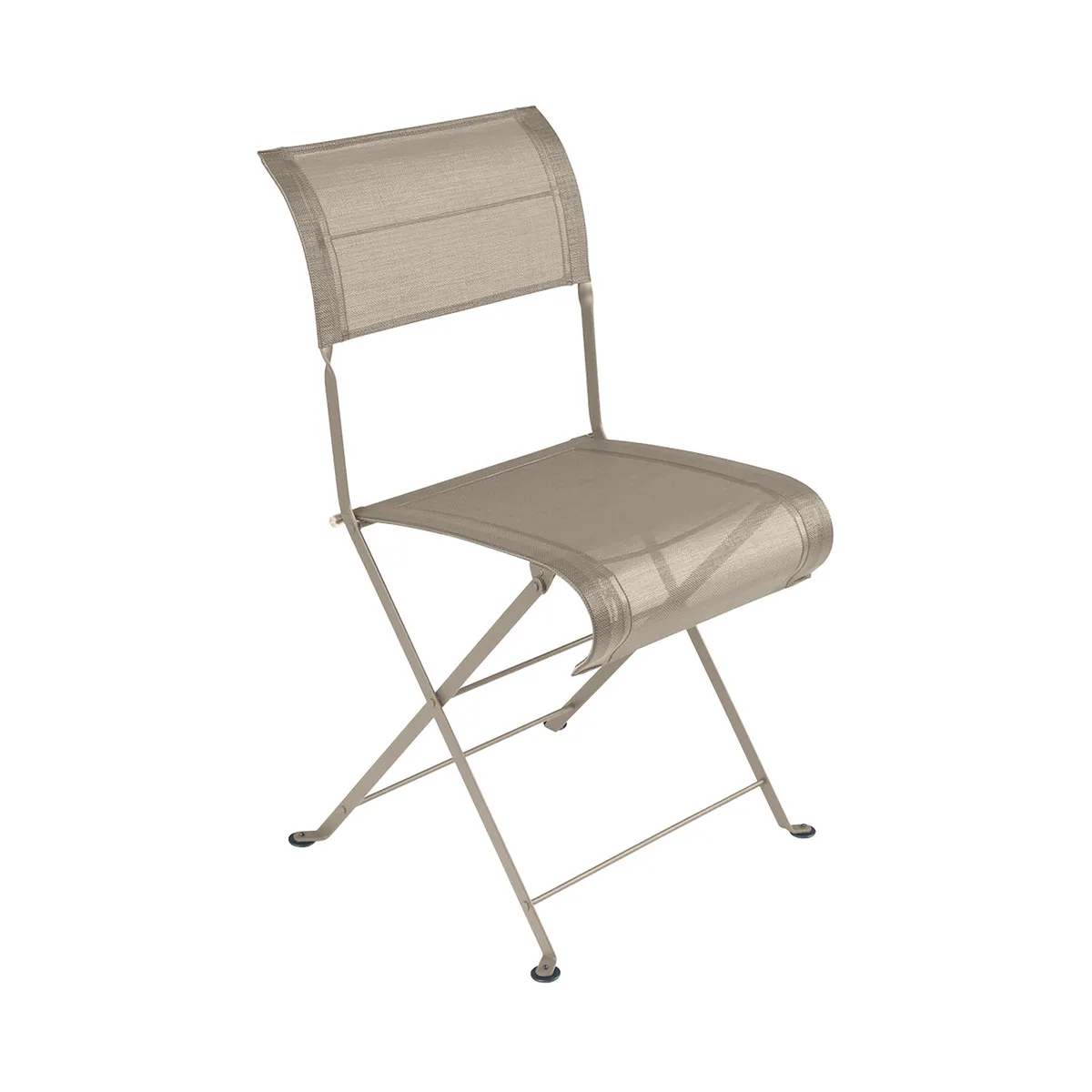 Klappstuhl Dune - Beige - Polyester-Gewebe - Designer Pascal Mourgue von Fermob – Produktfoto