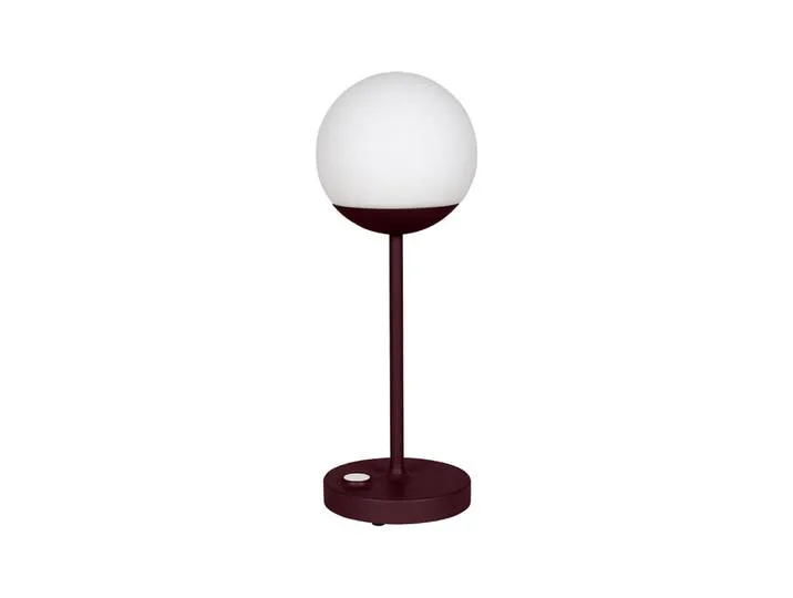 Lampe extérieur sans fil rechargeable Mooon - Violet - Aluminium - Designer Tristan Lohner von Fermob – Produktfoto