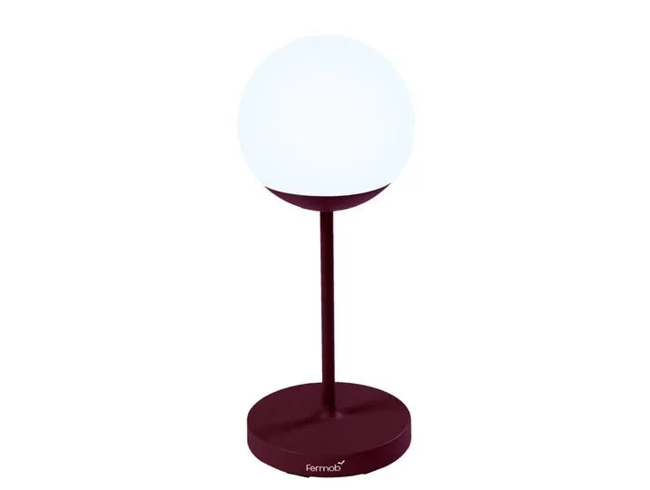 Lampe extérieur sans fil rechargeable Mooon - Violet - Polyéthylène - Designer Tristan Lohner von Fermob – Produktfoto