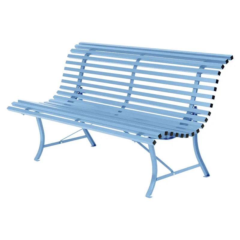 Louisiane sofa 150 cm Maya Blue von Fermob – Produktfoto