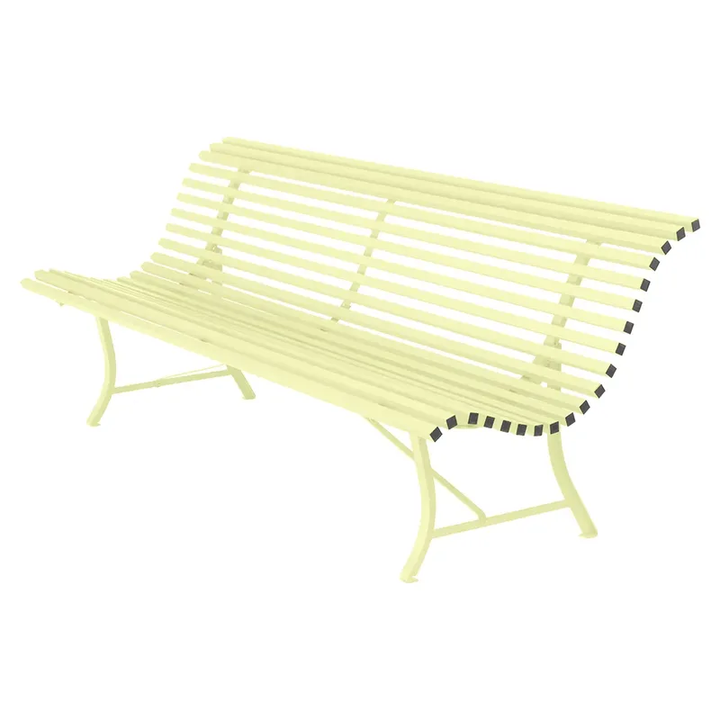 Louisiane sofa 200 cm Frosted Lemon von Fermob – Produktfoto