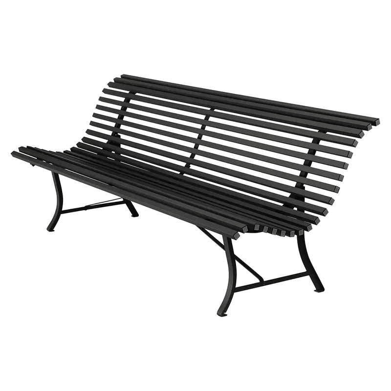 Louisiane sofa 200 cm Liquorice von Fermob – Produktfoto