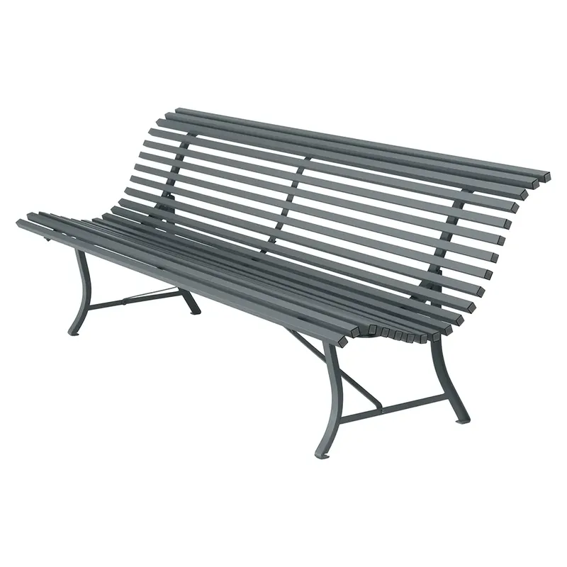 Louisiane sofa 200 cm Storm Grey von Fermob – Produktfoto