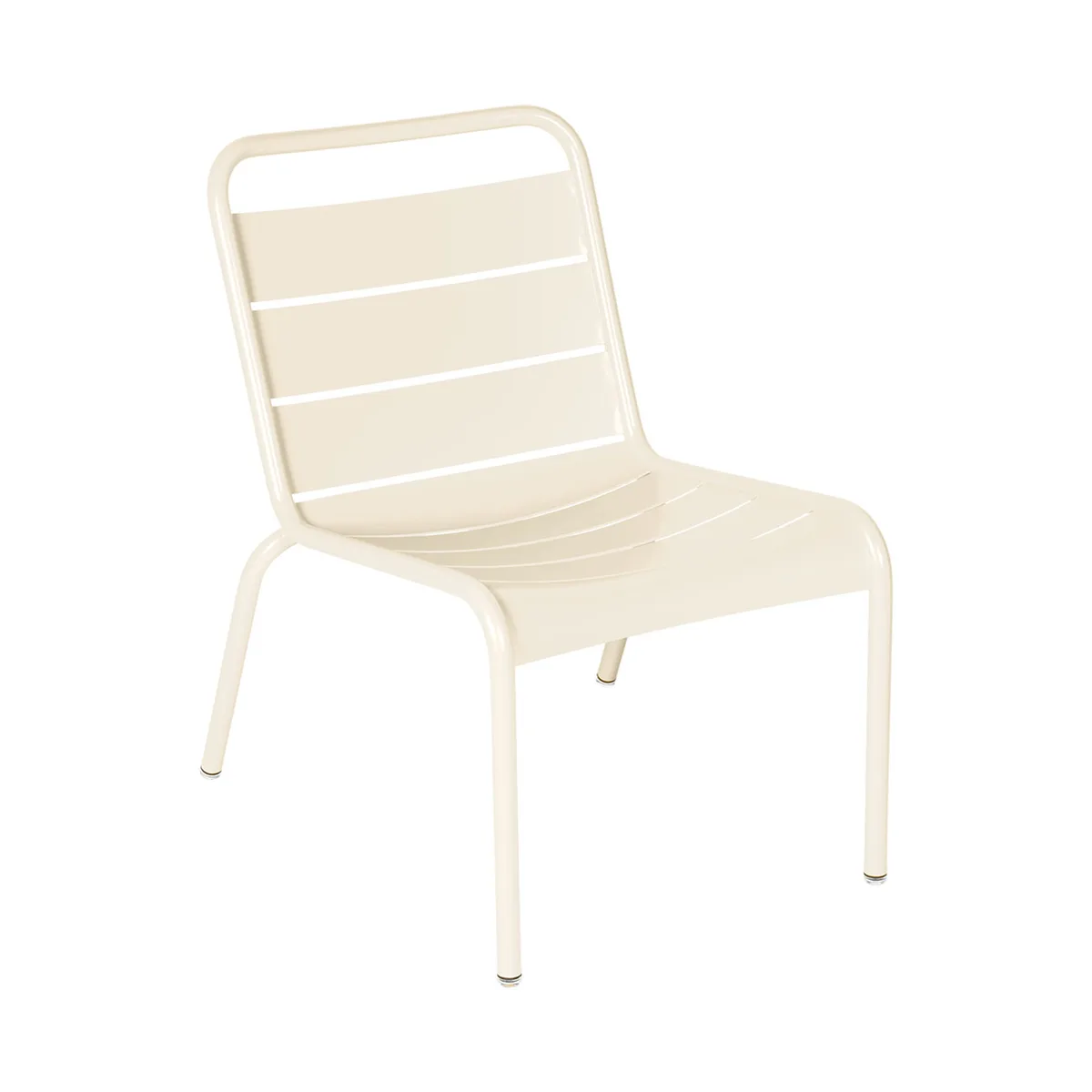 Lounge-Sessel Luxembourg - Beige - Aluminium - Designer Frédéric Sofia von Fermob – Produktfoto