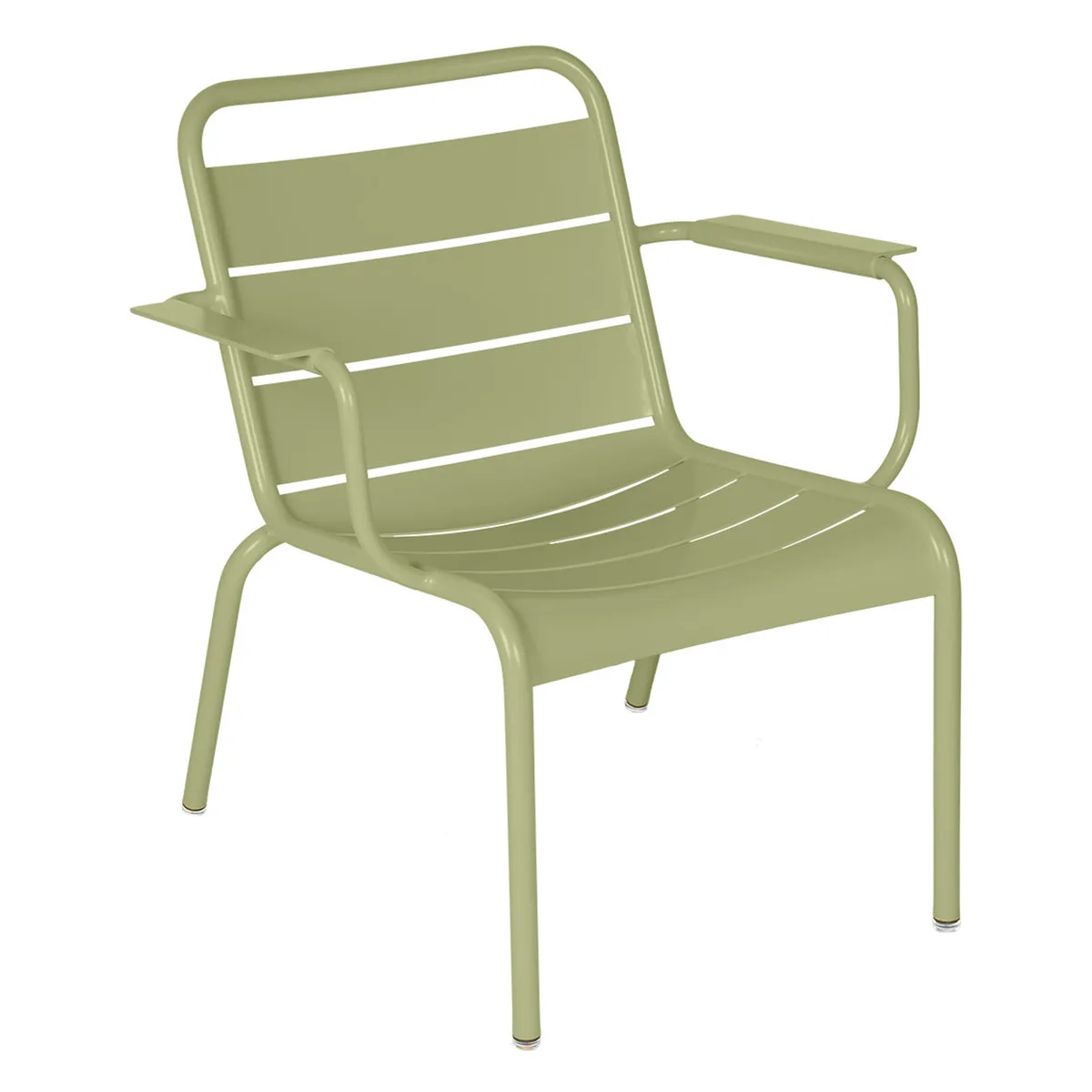 Lounge-Sessel Luxembourg - Grün - Aluminium - Designer Frédéric Sofia von Fermob – Produktfoto