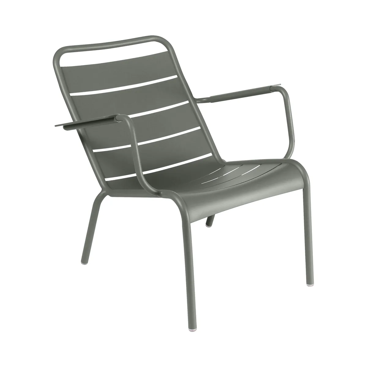Lounge Sessel Luxembourg - Grün - lackiertes Aluminium - Designer Frédéric Sofia von Fermob – Produktfoto