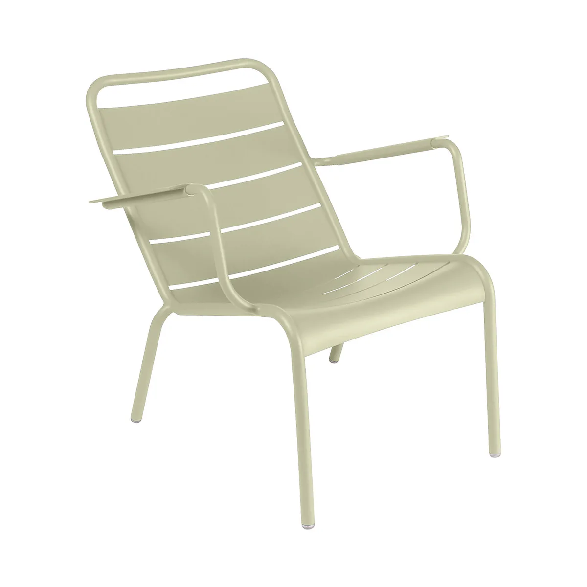 Lounge Sessel Luxembourg - Grün - lackiertes Aluminium - Designer Frédéric Sofia von Fermob – Produktfoto