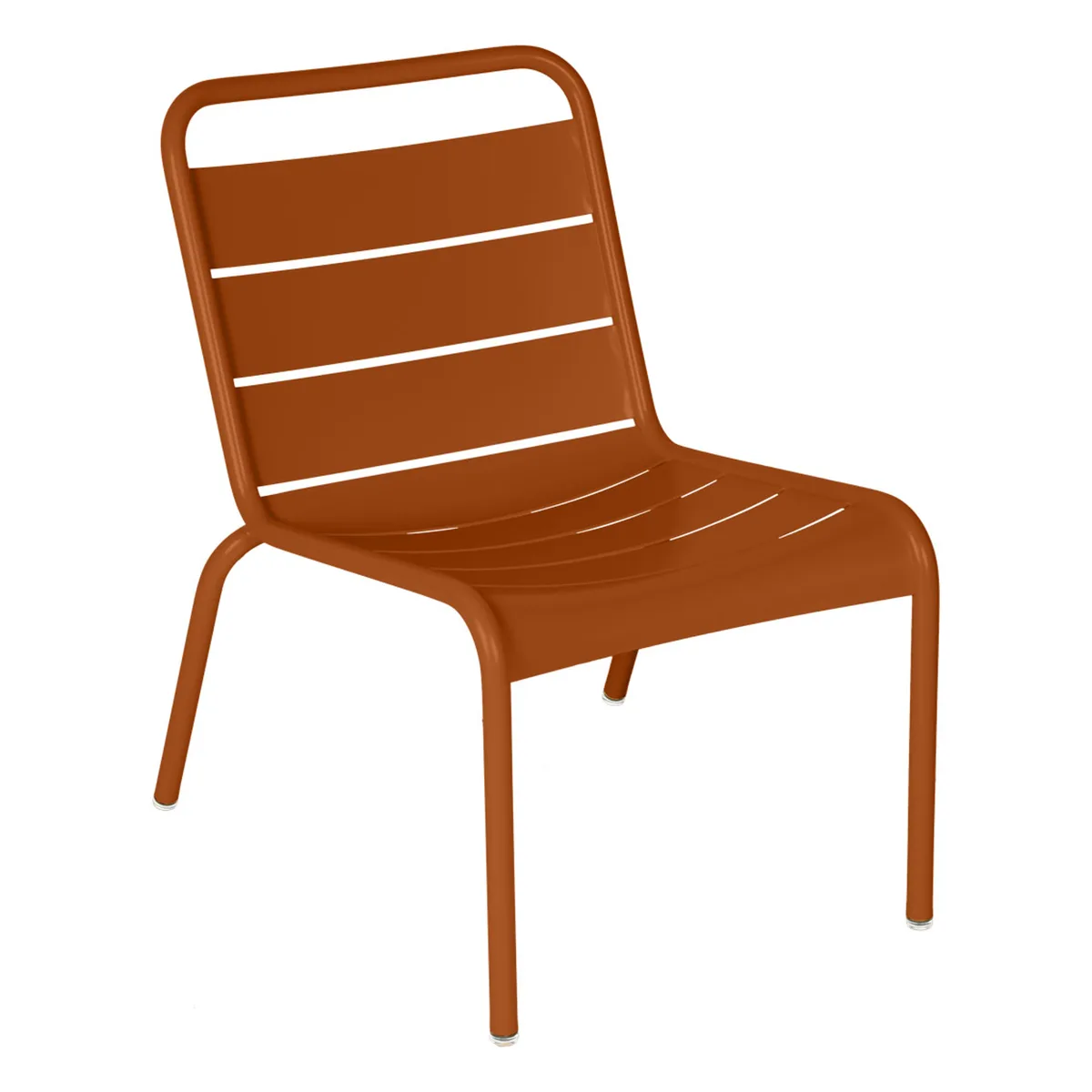 Lounge-Sessel Luxembourg - Orange - Aluminium - Designer Frédéric Sofia von Fermob – Produktfoto