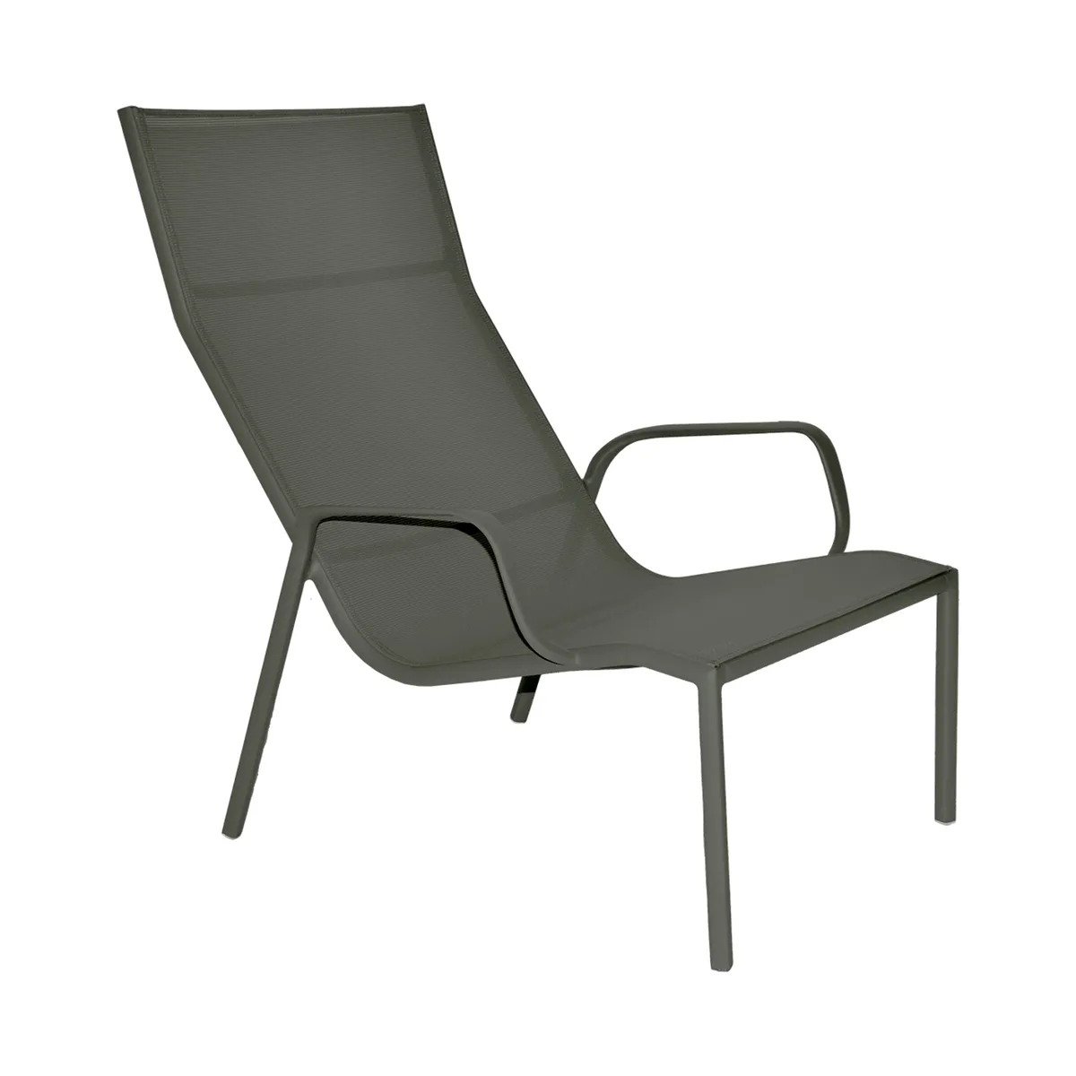 Lounge-Sessel stapelbar Cadiz - Grün - Batyline Bespannung - Designer Antoine Lesur von Fermob – Produktfoto