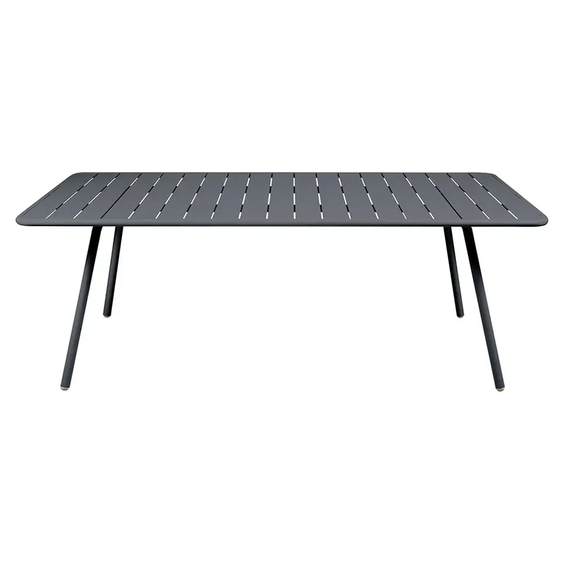 Luxembourg esstisch 100x207 cm Anthracite van Fermob – productfoto