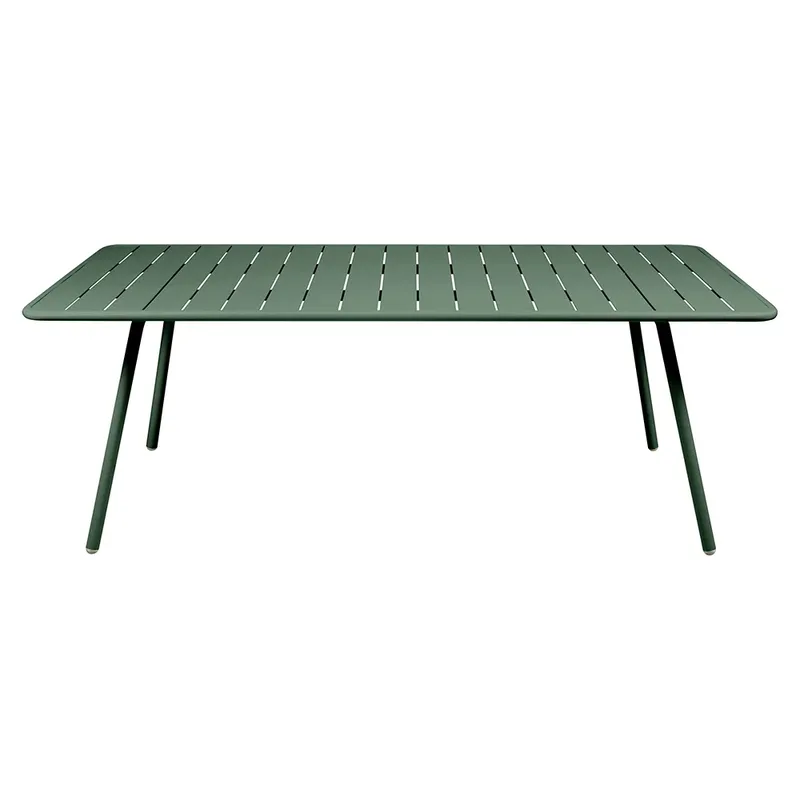Luxembourg esstisch 100x207 cm Cedar green von Fermob – Produktfoto