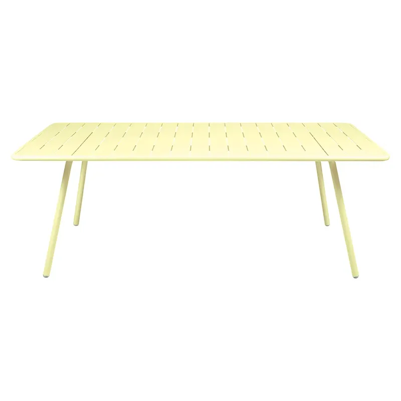 Luxembourg esstisch 100x207 cm Frosted Lemon von Fermob – Produktfoto