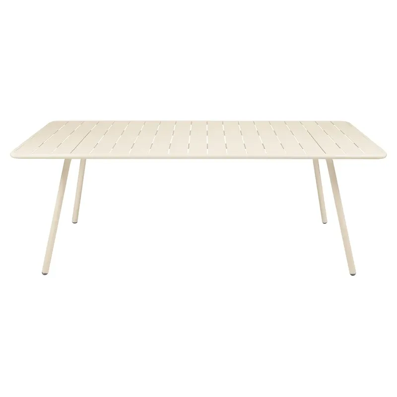 Luxembourg esstisch 100x207 cm Latte beige von Fermob – Produktfoto