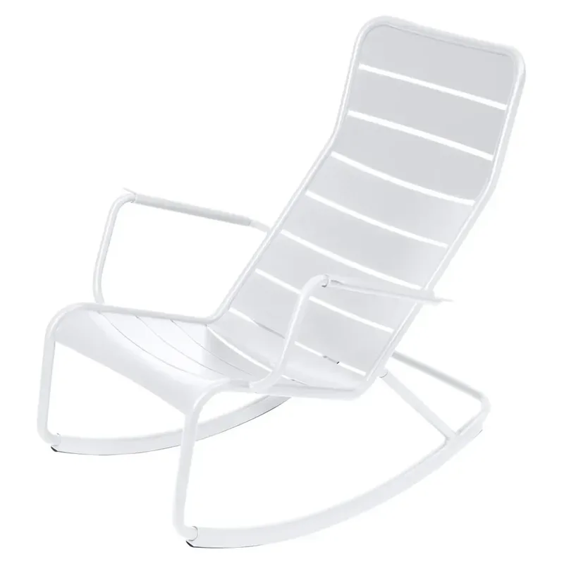 Luxembourg schaukelstuhl Cotton white van Fermob – productfoto
