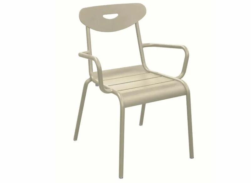 Smiley stapelstoel van Fermob in Crème – productfoto