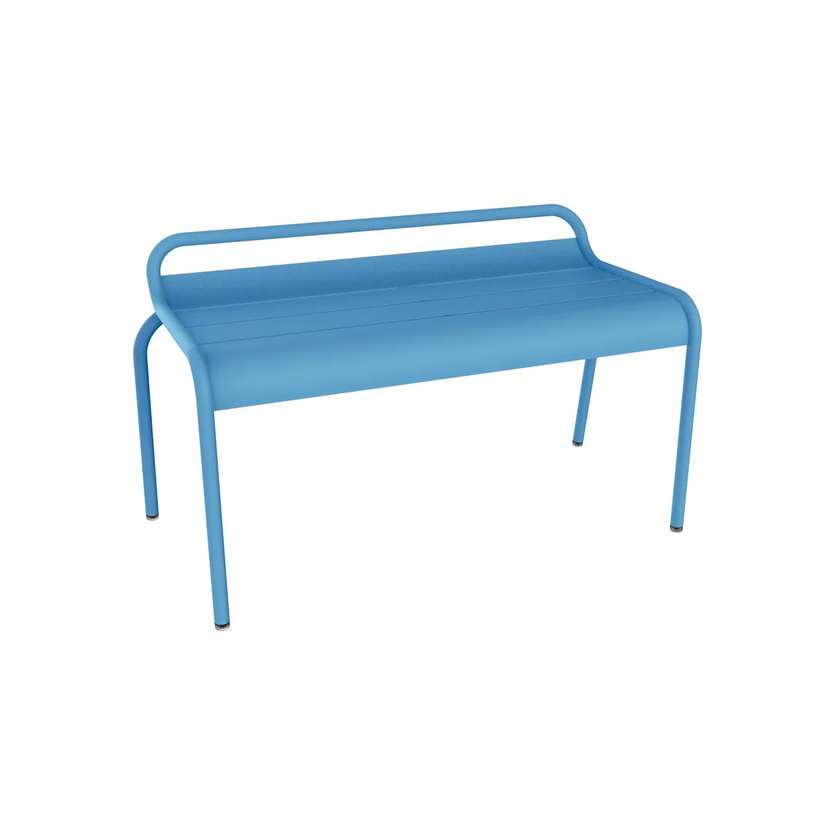 Stapelbare Bank Luxembourg - Blau - Aluminium - Designer Frédéric Sofia de Fermob – photo du produit