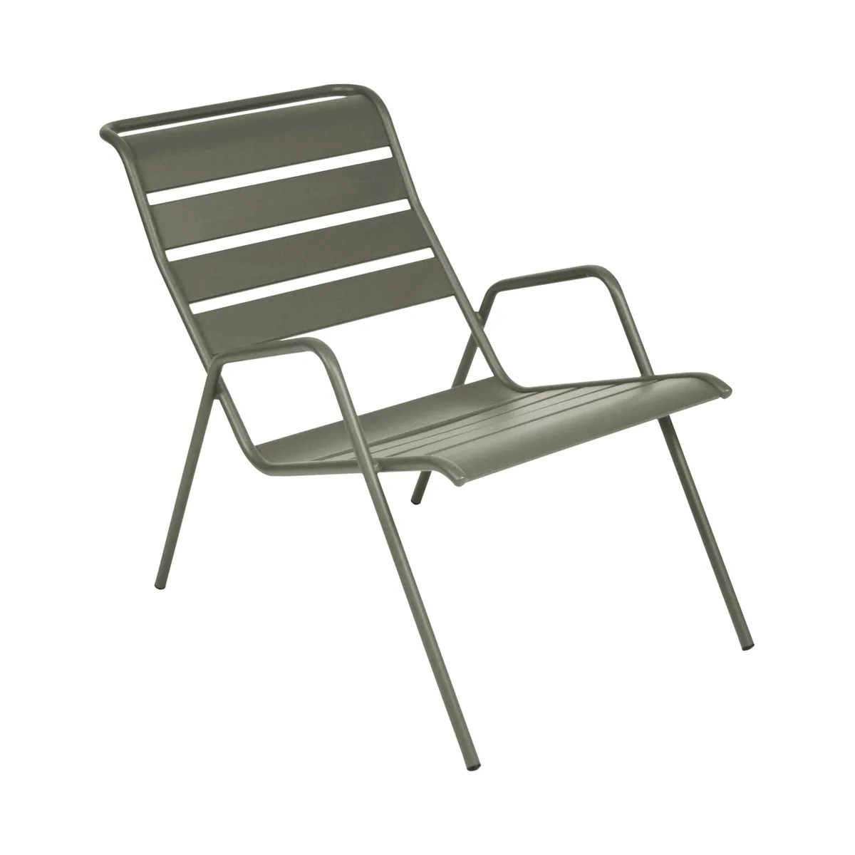 Stapelbarer Sessel Monceau - Grau - bemalter Stahl - Designer Studio Fermob by Fermob – product photo