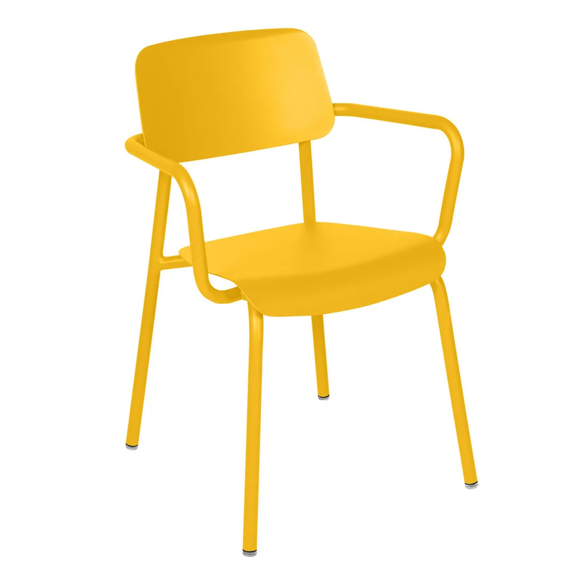 Stapelbarer Sessel Studie - Gelb - Aluminium - Designer Tristan Lohner van Fermob – productfoto