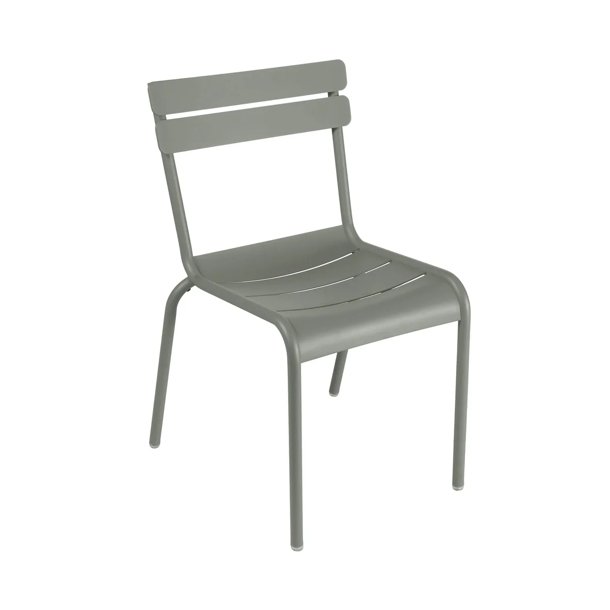 Stapelbarer Stuhl Luxembourg - Grün - lackiertes Aluminium - Designer Frédéric Sofia von Fermob – Produktfoto