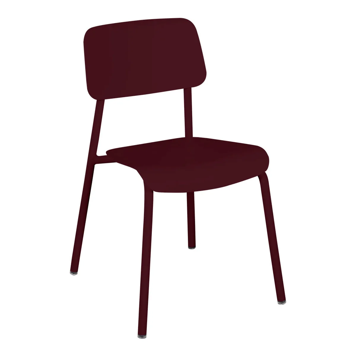 Stapelbarer Stuhl Studie - Violett - Aluminium - Designer Tristan Lohner by Fermob – product photo