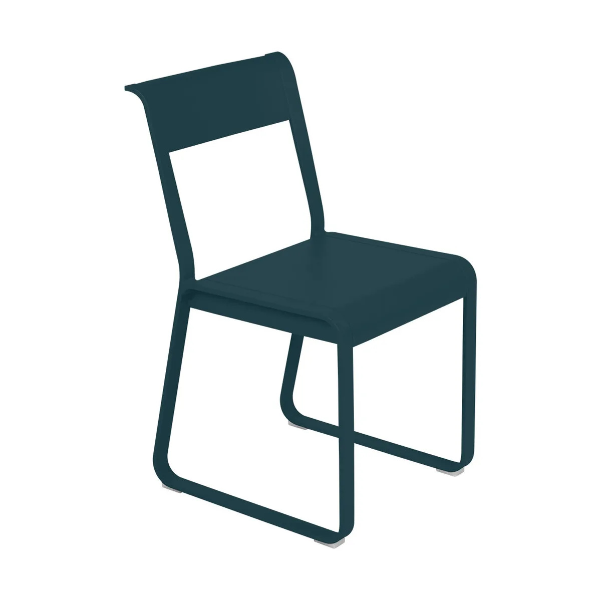 Stuhl Bellevie - Blau - Aluminium - Designer Pagnon & Pelhaître van Fermob – productfoto