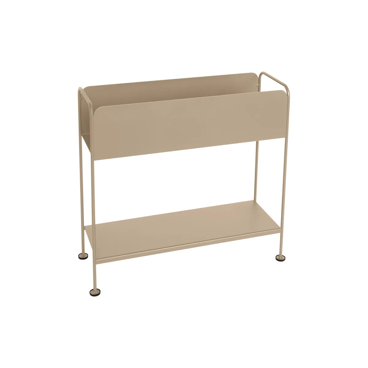 Übertopf Picolino - Beige - Stahl - Designer Studio Fermob von Fermob – Produktfoto