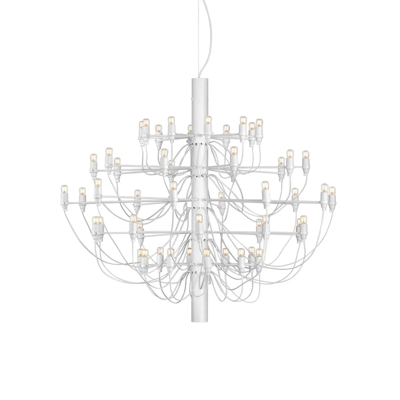 2097/50 C LED Hanglamp Matt White - Flos - Woonkamer - Designer - Metaal - Meerdere lampen by FLOS – product photo