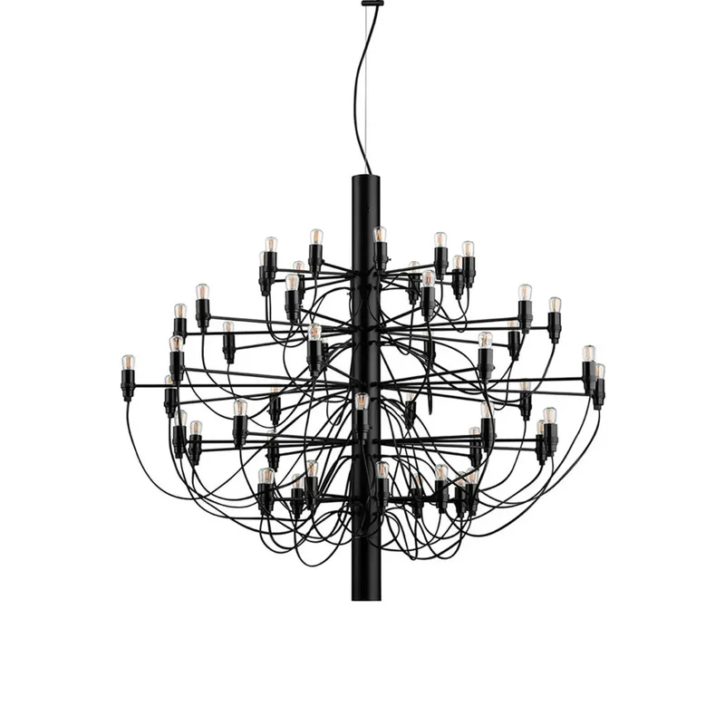 2097/50 LED Hanglamp Zwart - Flos - Woonkamer - Metaal by FLOS – product photo