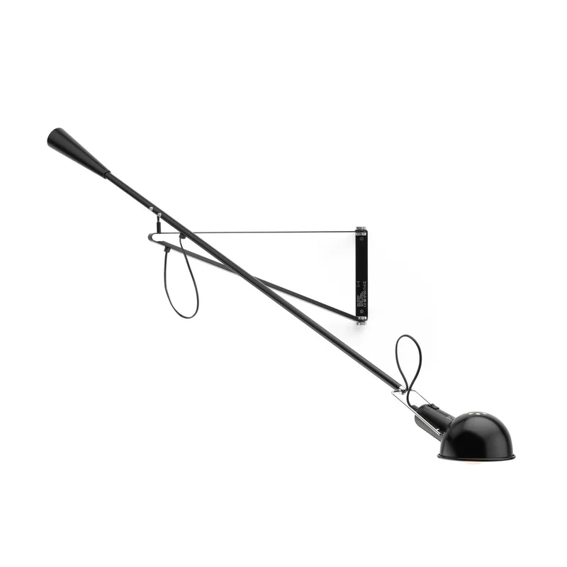 265 Wandlamp Small Black - Flos 265 Small - Woonkamer - Designer - Metaal by FLOS – product photo