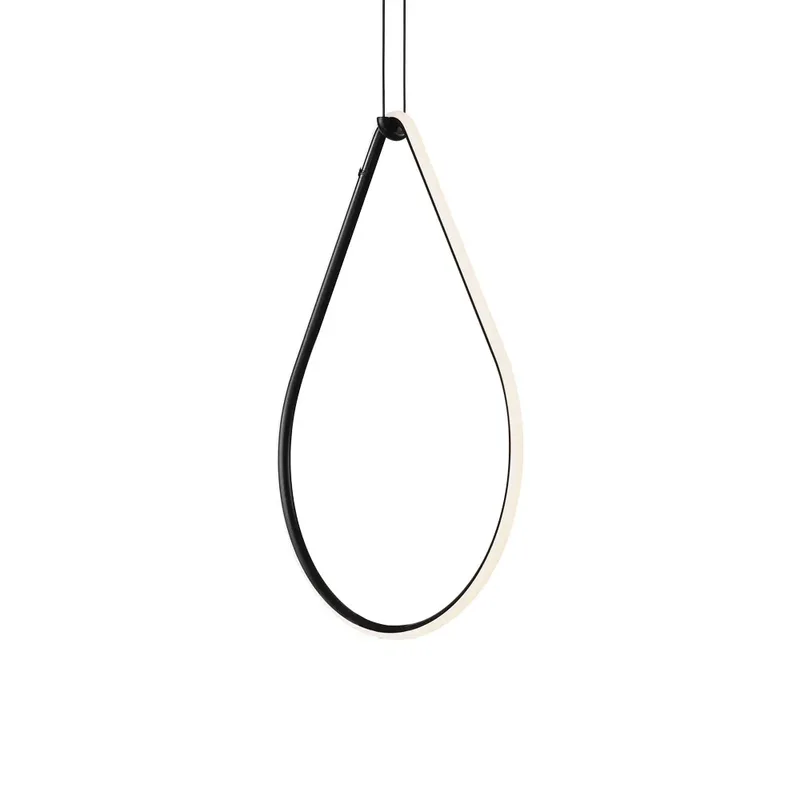Arrangements Drop Pendelleuchte Black, down från FLOS – produktbild