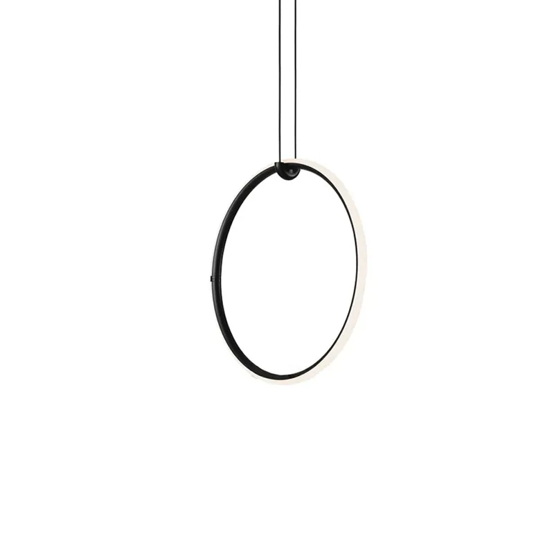 Arrangements Round Pendelleuchte Black, small von FLOS – Produktfoto