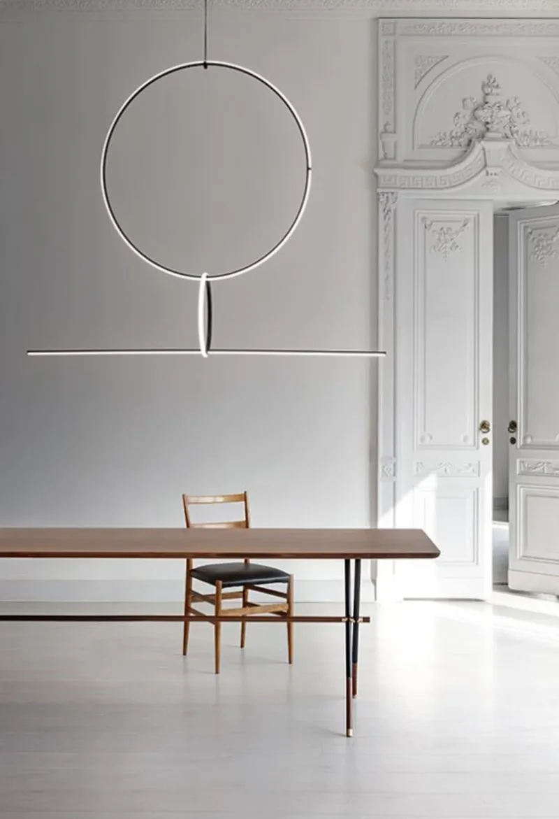 Arrangements Square Hanglamp Small - Flos - Woonkamer - Aluminium van FLOS – productfoto
