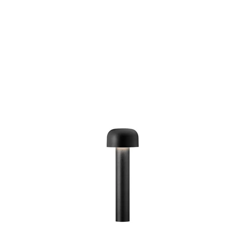 Bellhop Buiten Bollard H380 2700K Black - Flos - Terras - Kunststof van FLOS – productfoto