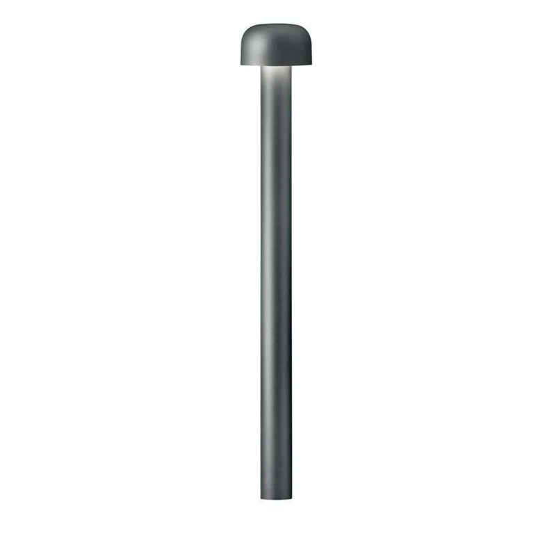 Bellhop Buiten Bollard H850 2700K Antrracite - Flos - Terras - Metaal by FLOS – product photo